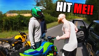 WHEN BIKERS FIGHT BACK  Crazy Motorcycle Moments Ep 29 [upl. by Agace571]