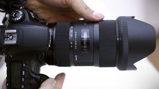 Sigma 1835mm f18 DC HSM lens full review with samples [upl. by Anitnatsnok629]