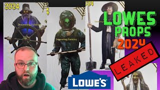 LOWES LEAKED IMAGES  New Halloween Props 2024 [upl. by Goss]