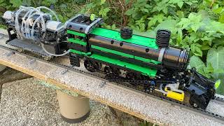 UPDATE 6 Pneumatic Steam Locomotive  Lego Technic Trains [upl. by Kennan875]