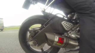 2011 Yamaha R6 sound Akrapovic [upl. by Mosra]