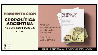 Presentación del libro Geopolítica argentina [upl. by Aneej]