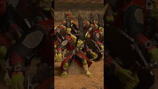 Hobgoblin Cutthroats  Animations  Total War Warhammer 3 Shorts [upl. by Anitap]