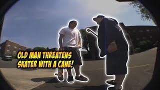 SKATERS vs HATERS 44  Skateboarders vs Angry People  Skateboarding Compilation [upl. by Debbee397]