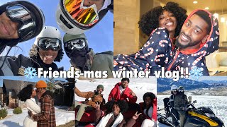 WINTER VACATION IN PARK CITY 👫🏾👫🏾🎿❄️ [upl. by Aja]