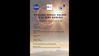 Leclissi totale solare e le albe boreali [upl. by Reed]