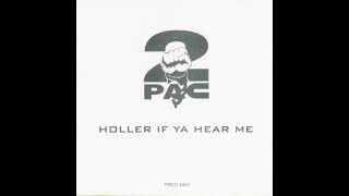 2Pac  Holler If Ya Hear Me Black Caesar Instrumental [upl. by Halyk]