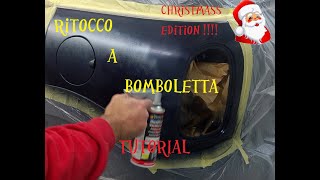 come ritoccare un parafango a bomboletta  christmas edition [upl. by Keldon]