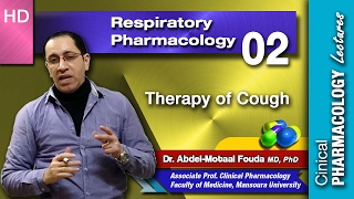 Respiratory Pharmacology Ar 02 Therapy of cough [upl. by Kasey]