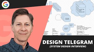 System design mock interview quotDesign WhatsApp or Telegramquot with exGoogle EM [upl. by Harding]