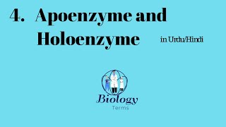 Apoenzyme and Holoenzyme  Cofactor  Enzymes [upl. by Cuhp]