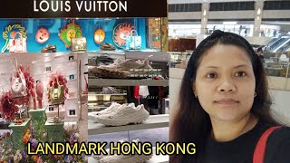 PASYALAN NATIN FOR THE FIRST TIME ANG LANDMARK HONG KONG Gillen Vlog [upl. by Eneladgam]