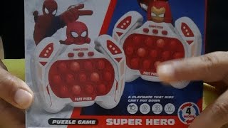 Unboxing Avengers Fast Push Toy [upl. by Ojybbob43]