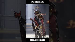 Ember Heirloom Skin Example warframe fashionframe [upl. by Leaper]