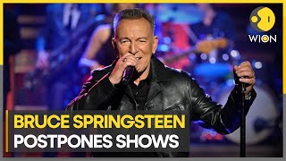 Bruce Springsteen postpones shows Suffering from peptic ulcer disease symptoms  WION [upl. by Willner]