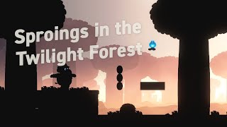 Sproings in the Twilight Forest ALL WONDER SEEDS Purple Coins 100 Walkthrough Super Mario Wonder [upl. by Hanser]