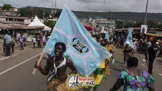 Powerful Agbadza dance at Asogli Yam Festival [upl. by Corydon74]