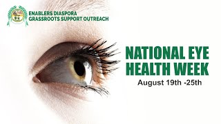 NATIONAL EYE HEALTH WEEK  DR DAUDA SAHEED [upl. by Cirred]