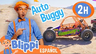 Vehiculo todo terreno sobre arena  Blippi Español  Videos educativos para niños  Aprende y Juega [upl. by Brandwein]