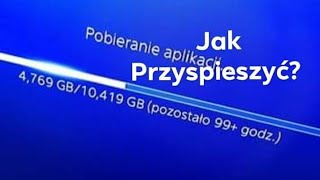 Jak szybciej pobierać w PS4 Przyspiesz ściąganie w PS4 [upl. by Ennairek]