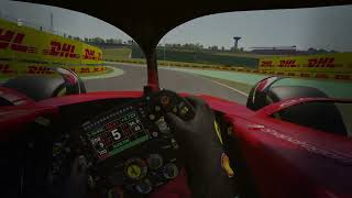 VISOR CAM Charles Leclerc Ferrari F175 S1 2022 Onboard  Grand Prix Brazil  Assetto Corsa [upl. by Attehcnoc599]