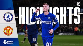 Chelsea 43 Man United  Palmer HATTRICK wins it for the BLUES  HIGHLIGHTS  PL 202324 [upl. by Topping]