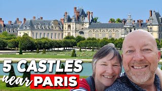 Top 5 Castles to Visit near Paris incl Versailles [upl. by Atnomed]