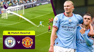 Haaland amp Foden SCORE A HATTRICK  Man City 63 Man Utd  Premier League Highlights [upl. by Yelahs816]