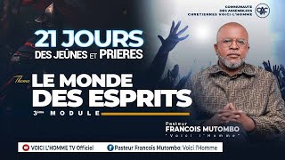 LE MONDE DES ESPRITS 3é MODULE AVEC LE PAST FRANÇOIS MUTOMBO VH MARDI 02 AVRIL 2024 [upl. by Amalburga]