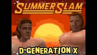 DGeneration X entrance Theme Fix  WWF WrestleMania X by GM Spectre Nintendo 64 [upl. by Alinoel]