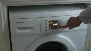 Bosch Exxcel Washing Machine How do you use it [upl. by Nob]