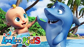 Baby Shark  A Ram Sam Sam  LooLoo Kids Nursery Rhymes and KIDS Songs [upl. by Tijnar]