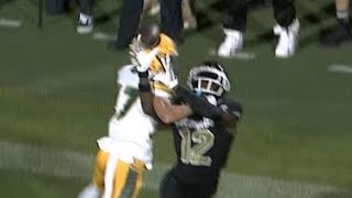 Travis Hunter incredible touchdown catch vs NDSU [upl. by Derdlim]