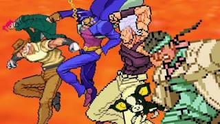 jojos bizarre adventure stardust crusaders sprite version [upl. by Ev]