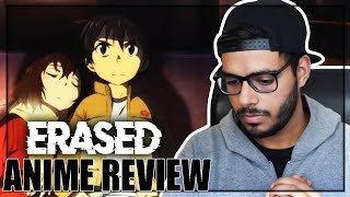 ERASED ANIME REVIEW BETTER THAN DEATH NOTE [upl. by Nellac]