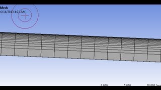 ANSYS Fluent Laminar Flow in pipe Improved meshing [upl. by Spector]