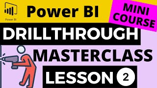 Power BI Drillthrough Masterclass 2  How to Create a CrossReport Drillthrough Between 2 pbix Files [upl. by Kosel]