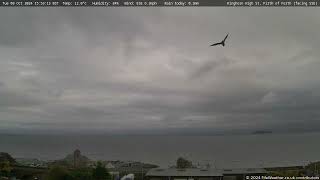 8 October 2024  Kinghorn WeatherCam Timelapse [upl. by Pouncey]