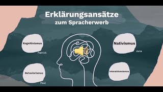 Spracherwerbstheorien [upl. by Inafetse276]