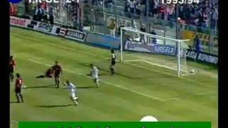 Gianfranco Zola  90 goals in Serie A part 36 3350 Parma 19931994 [upl. by Bowles]