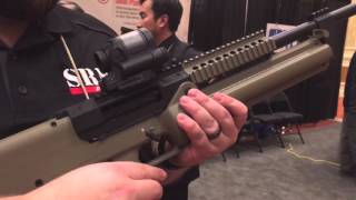 Shot Show 2016  SRM Arms Model 1216 Shot Gun [upl. by Attiuqihc]