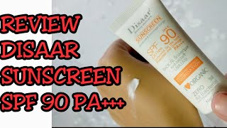 Disaar Sunscreen Serum 50ml SPF 90 Long Lasting UV Protector Sunblock Essence [upl. by Jordan]