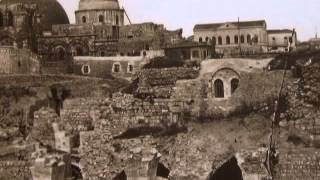 Jerusalem A rare video  Old original photographs of the Holy Land from 1853 and up [upl. by Ralleigh535]