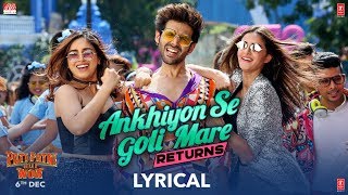 Ankhiyon Se Goli Mare Returns  Pati Patni Aur Woh Kartik Bhumi Ananya Lijo –DJ Chetas Dev Asees [upl. by Moureaux142]