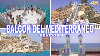 BALCON DEL MEDITERRANEO  BENIDORM 4K [upl. by Noivad]