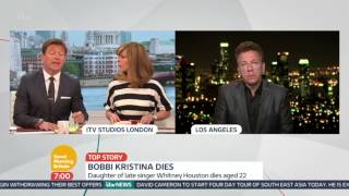 Bobbi Kristina Brown Dies  Good Morning Britain [upl. by Nylacaj]