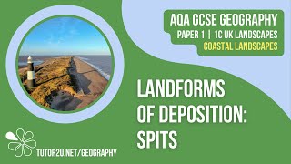 Landforms of Deposition Spits  AQA GCSE Geography  Coastal Landscapes 9 [upl. by Ainerol125]