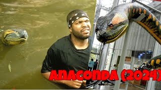 review anaconda explore Anaconda 2024Film explained in Hindi  Urdu [upl. by Anilehcim]