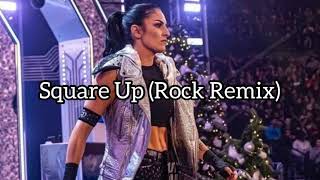 Sonya Deville Theme Song “Square Up Rock Remix” Arena Effect [upl. by Erodroeht]