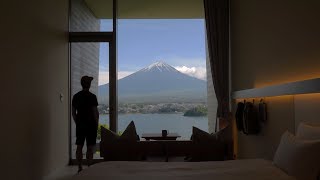 Hoshinoya Fuji The Hotel with the Perfect View of Mount Fuji 星のや富士 [upl. by Eirbua70]